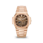 Patek Philippe 5712-1R-001 Nautilus Brown Dial Rose Gold Bracelet