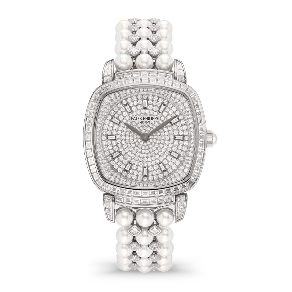 PatekPhilippe-7042-100G-010-diamond-pearlwhitegold.jpg Patek Philippe 7042-100G-010 Gondolo Diamond Dial Pearl and Gold Bracelet - Image 1