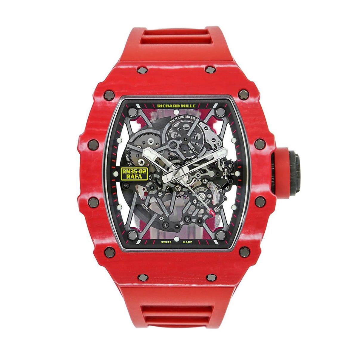 RM-35-02-all-red.jpg Richard Mille RM 35-02 Automatic Rafael Nadal Red Men’s Watch - Image 1