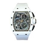Richard Mille RM 72-01 White Ceramic White Strap Watch - Image 2