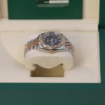 Rolex 116231 DateJust Black Roman Dial Jubilee Stainless Steel and Rose Gold 36mm - Image 3