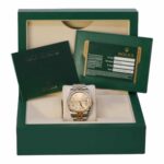 Rolex Datejust 116233 Steel and Yellow Gold Champagne Diamond Dial 36mm Jubilee - Image 2