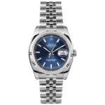 Rolex Datejust 116234 Blue Index Dial Jubilee Bracelet 36mm Watch