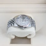 Rolex Datejust 116234 Steel & White Gold Jubilee 36mm Silver Roman Dial Watch - Image 3
