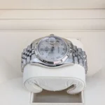 Rolex Datejust 116234 Steel & White Gold Jubilee 36mm Silver Roman Dial Watch - Image 4