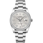 Rolex Datejust 36mm 116244-0033 Silver Dial Oyster Bracelet