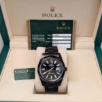 Rolex Datejust II 116300 PVD Black Dial Oyster Bracelet - Image 7