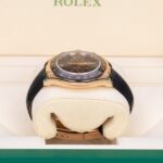 Rolex Daytona 116515LN-0004 Leather Strap Everose Gold Chocolate Dial Black Ceramic Bezel 40mm - Image 6