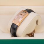 Rolex Daytona 116515LN-0004 Leather Strap Everose Gold Chocolate Dial Black Ceramic Bezel 40mm - Image 7