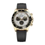 Rolex Cosmograph Daytona 116518LN Meteorite Dial Yellow Gold Oysterflex 40mm Watch