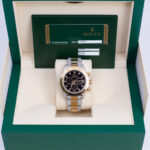 Rolex Daytona 116523 Black Dial Aftermarket Iced Out Bracelet and Lugs 40mm - Image 2