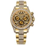 Rolex 116598TBR Cosmograph Daytona 40mm Eye of the Tiger Dial Diamond Lugs
