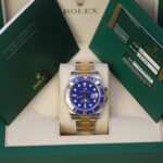 Rolex 116613LB Submariner Blue Dial Stainless Steel and 18K Yellow Gold Watch - Image 2