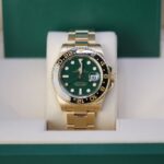 Rolex GMT-Master II 116718 18k Yellow Gold Green Dial - Image 2