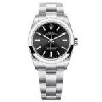 Rolex 124200 Oyster Perpetual 34mm Black Dial Oyster Stainless Steel Bracelet Watch