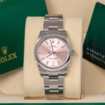Rolex 124200-0004 Oyster Perpetual 34mm Pink Dial Oyster Stainless Steel Bracelet Watch - Image 3