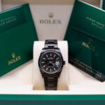 Rolex Datejust 126200 36 mm Stainless Steel Black Dial Black PVD Oyster Watch - Image 2