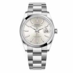 Rolex Datejust 126200-0002 36 mm Stainless Steel Silver Dial Oyster Bracelet