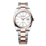 Rolex Datejust 126201-0018 White 36mm Dial Oyster Bracelet Watch