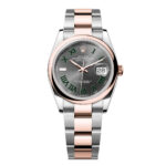 Rolex Datejust 126201-0030 Slate 36mm Dial Oyster Bracelet Watch