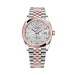 Rolex Datejust 126201-0037 Silver 36mm Dial Jubilee Bracelet Watch