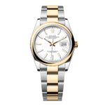Rolex Datejust 126203-0020 White Dial 36mm Domed Bezel Oyster Bracelet