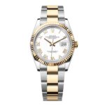 Rolex Datejust 126233-0030 White 36mm Dial Oyster Bracelet Watch