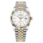 Rolex Datejust 126233-0019 White Index Dial Two-Tone Jubilee Bracelet Watch