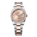 Rolex Datejust 126281RBR-0016 Rosé Dial Oyster 36mm Bracelet