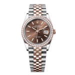 Rolex Datejust 126281RBR-0031 Chocolate 36mm Dial Jubilee Bracelet Watch
