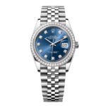 Rolex Datejust 126284RBR-0029 Bright Blue Dial 36mm Jubilee Bracelet