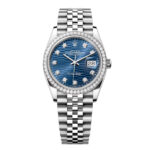 Rolex Datejust 126284RBR-0049 Bright Blue Dial 36mm Jubilee Bracelet
