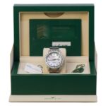 Rolex 126300 Datejust 41mm Aftermarket Mother of Pearl Diamond Dial, Diamond Bezel and Lugs Watch - Image 8