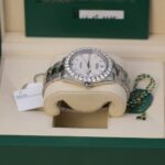 Rolex 126300 Datejust 41mm Aftermarket Mother of Pearl Diamond Dial, Diamond Bezel and Lugs Watch - Image 5