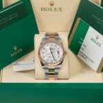 Rolex Datejust 126331 MOP Diamond Oyster 41mm Steel and Everose Gold Watch - Image 2
