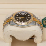 Rolex Datejust 126333-0014 Black Index Jubilee 41mm Steel and Yellow Gold Mens Watch - Image 5