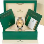 Rolex Datejust 126333-0009 Champagne Index Oyster 41mm Steel and Yellow Gold Mens Watch - Image 2