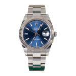 Rolex Datejust 126334-0001 Blue Index Oyster 41mm Stainless Steel Men’s Watch