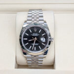 Rolex Datejust 126334-0018 Black Index Jubilee 41mm Stainless Steel - Image 2