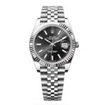 Rolex Datejust 126334-0018 Black Index Jubilee 41mm Stainless Steel