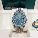 Rolex Datejust 126334-0030 Green Fluted Motif Dial Jubilee Bracelet - Image 2