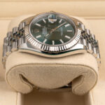 Rolex Datejust 126334-0028 Mint Green Dial Jubilee Bracelet Watch - Image 4