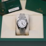 Rolex Datejust 126334-0024 White Roman Jubilee 41mm Stainless Steel Mens Watch - Image 2