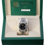 Rolex Datejust 126334-0012 Black Diamond Jubilee 41mm Stainless Steel Mens Watch - Image 2