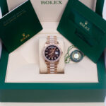 Rolex Day-Date 36mm 128345RBR-0041 Brown Ombré Dial President Bracelet - Image 2