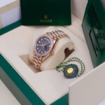 Rolex Day-Date 36mm 128345RBR-0041 Brown Ombré Dial President Bracelet - Image 3
