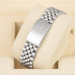 Rolex Air-King 14000 Gray Dial Jubilee Stainless Steel 34mm Watch - Image 7