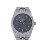 Rolex Air-King 14000 Gray Dial Jubilee Stainless Steel 34mm Watch