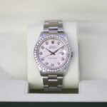 Rolex Datejust 16200 Aftermarket Diamond Floral Dial and Bezel 36mm - Image 2