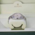 Rolex Datejust 16200 Aftermarket Diamond Floral Dial and Bezel 36mm - Image 4